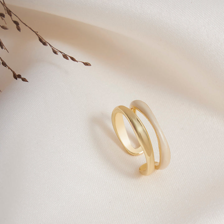 Gold Plated Casual Ring - Sollak Designs