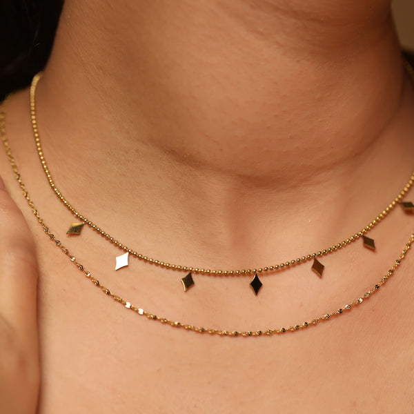 Multilayered Anti Tarnish Necklace