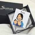Zirconia Tear Drop Studs