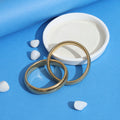 Round Intertwine Dual Bangle