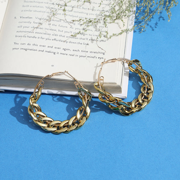 Classic Link Style Hoops - Sollak Designs