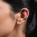 Alloy Feather Earcuff
