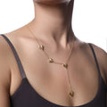 Stainless Steel 4 Hearts Pendant Necklace