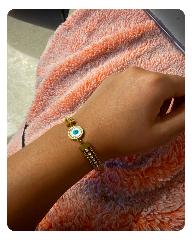 TennisGlow Evil Eye Bracelet