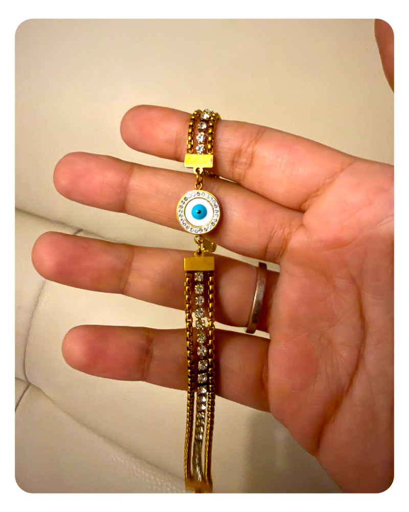 TennisGlow Evil Eye Bracelet