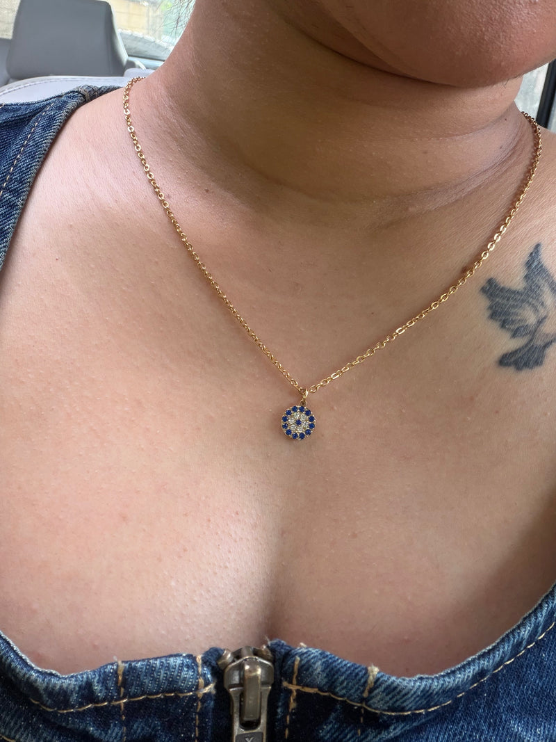 Turkish Charm Evil Eye Pendant